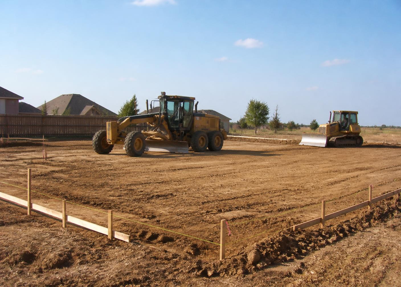 Dirt Work, Grading & House Pads in Edinburg, TX
